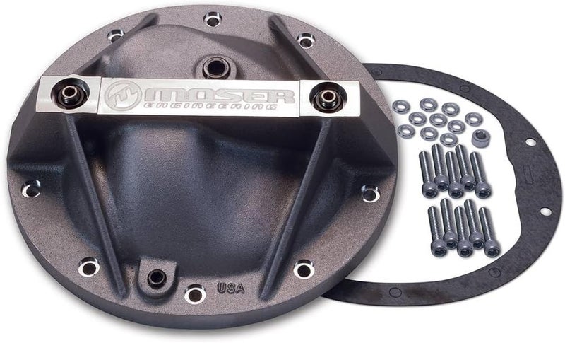 Moser Engineering 7107 Aluminum Rear Differential Cover for 10 Bolt 8.2"/8.5" GM Rear End