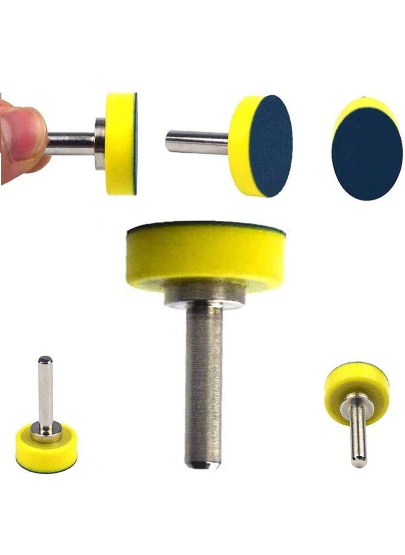 DIY Crafts DIY Crafts CTDIYHI56028 1 Inch 6MM Shank 1 x 1 inch 6mm Mounted Shank Backup Sanding Pads for  - Image 1