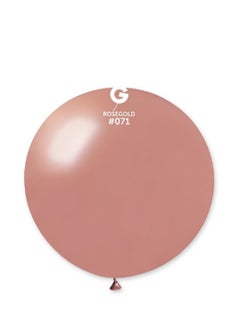 Gemar 31" Rose Gold Metallic Balloon 1Ct 