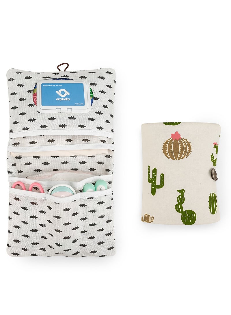 RedMapleTEK Baby Wash Bag, Storage Bag For Diapers, Wipes, Tissues And Other Baby Supplies - Image 1