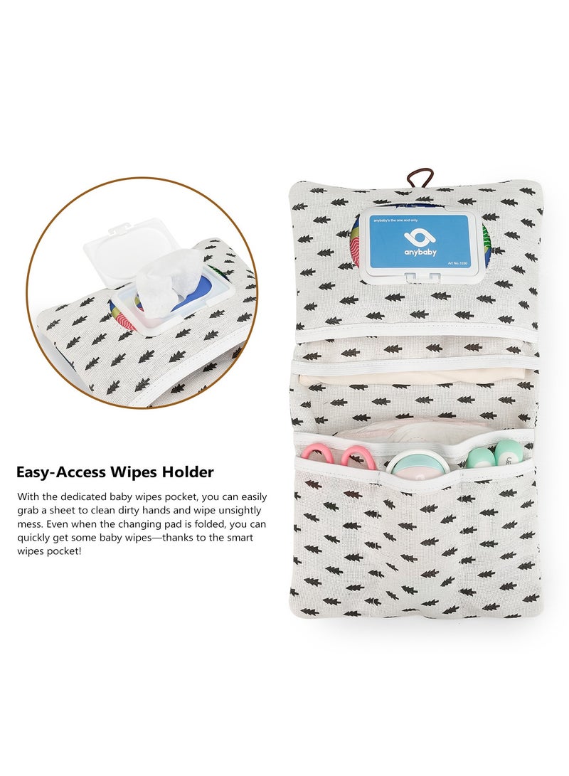 RedMapleTEK Baby Wash Bag, Storage Bag For Diapers, Wipes, Tissues And Other Baby Supplies - Image 3