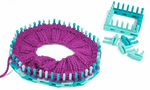 Authentic Knitting Board Flexee Loom Links Chunky, Large Gauge, for Bulky Yarn, 36 Links, 72 pegs - Image 5
