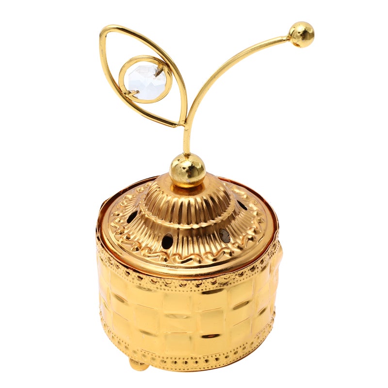 1pc Iron Incense Burning Container Decorative Incense Burning Base Home Decor - Image 1
