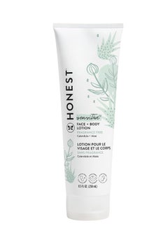 Honest The Honest Company Hydrating Face + Body Lotion | Fast Absorbing, Naturally Derived, Hypoallergenic | Fragrance Free Sensitive, 8.5 fl oz  - Image 1