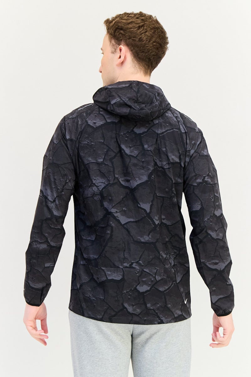 Nike Men Sportswear Fit Long Sleeve Training Jacket, Multicolor - Image 2