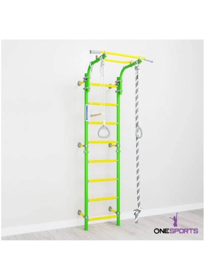 رياضة واحدة Next Top Wall Bars Green Apple