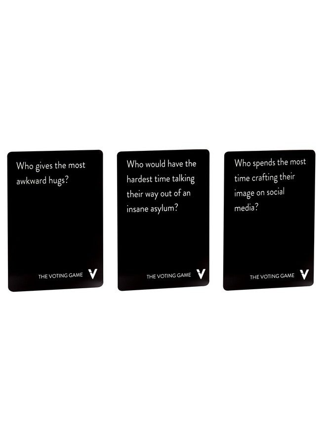The Voting Game - The Hilarious Adult Party Card Game About Finding Out Who Your Friends are - Perfect for College Students, Fun Parties and Board Games Night with Your Group - Image 5