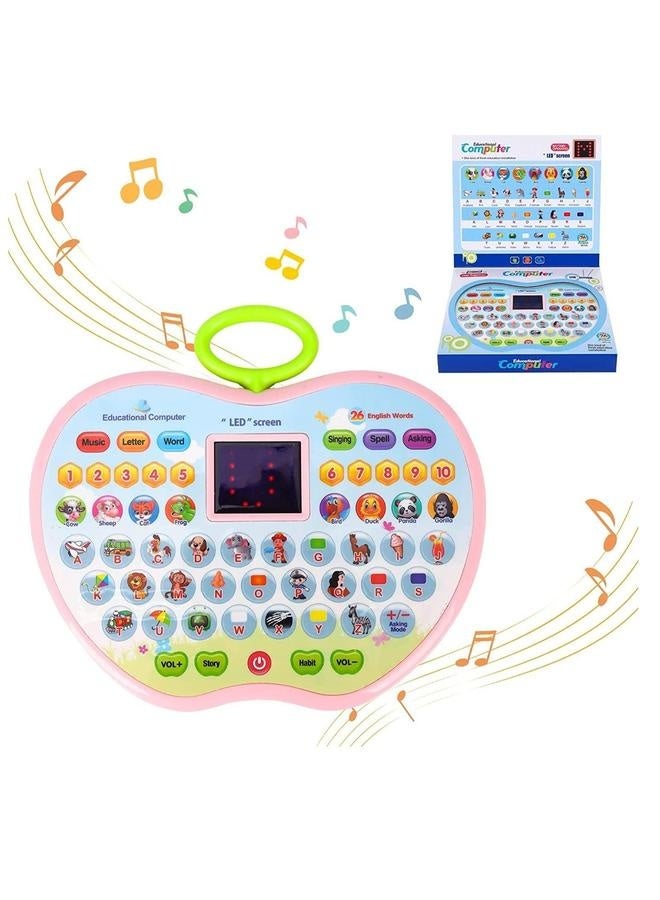 Educational Toys, Multifunctional Learning Tablet for Toddlers Kids Interactive Toy Board Boys Girls Children LCD Screen Tablets Toys Birthday Gift 1 2 3 4 Year Old - Image 1