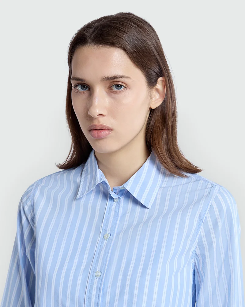 Ovs Popeline Mixed Tone Shirt By OVS