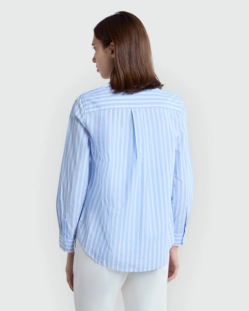 Ovs White/Lt Blue