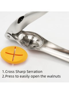 SYOSI Nutcracker Chestnut Clip, Chestnut Cracker Tool, New Design Chestnut Quick Opener, Chestnut Peeler, Multifunctional Walnut Nut Cracker with Bottle Opener  - Image 4