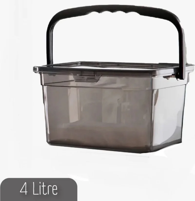 Hane216 4 Liter Powder Tablet Detergent Storage Container - Detergent Box, Powder Tablet Detergent Container