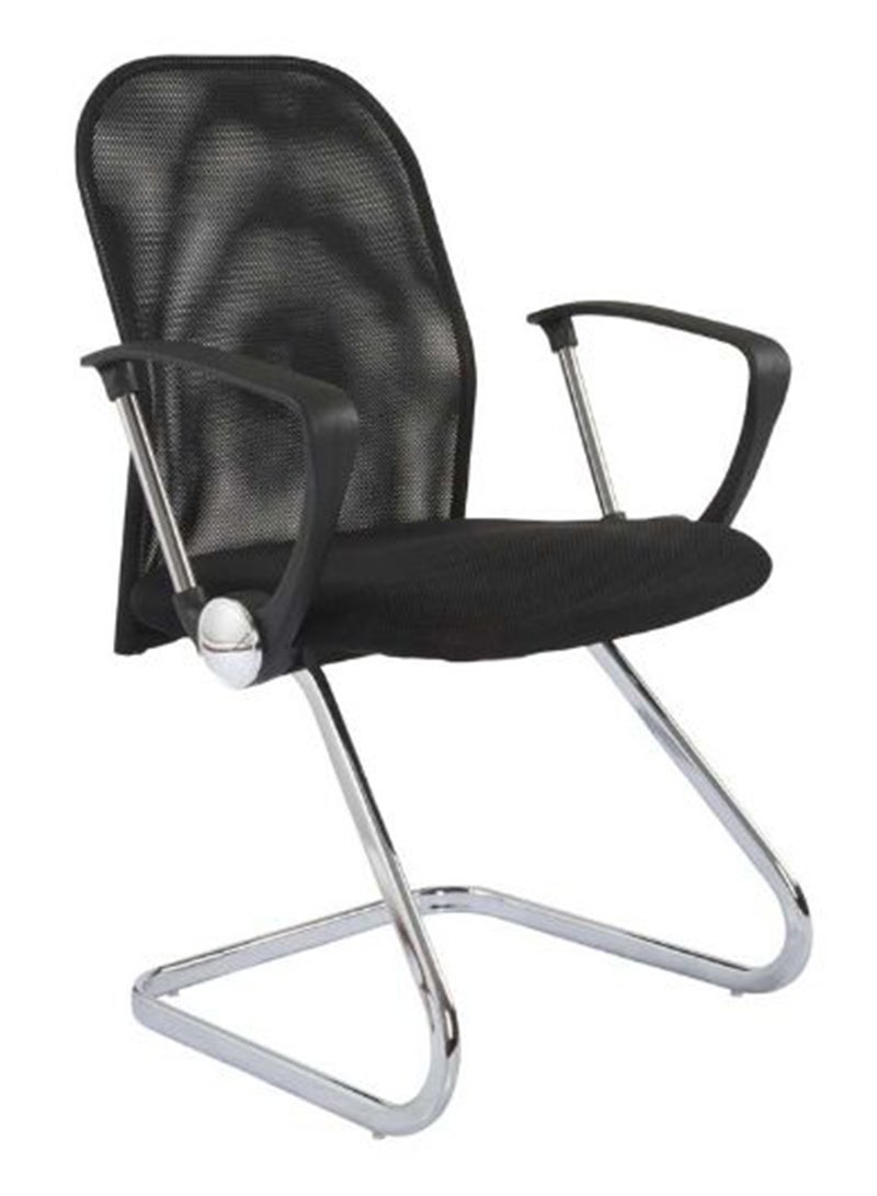 Mahmayi Sarah M3A Visitors Chair Black Mesh - Image 1