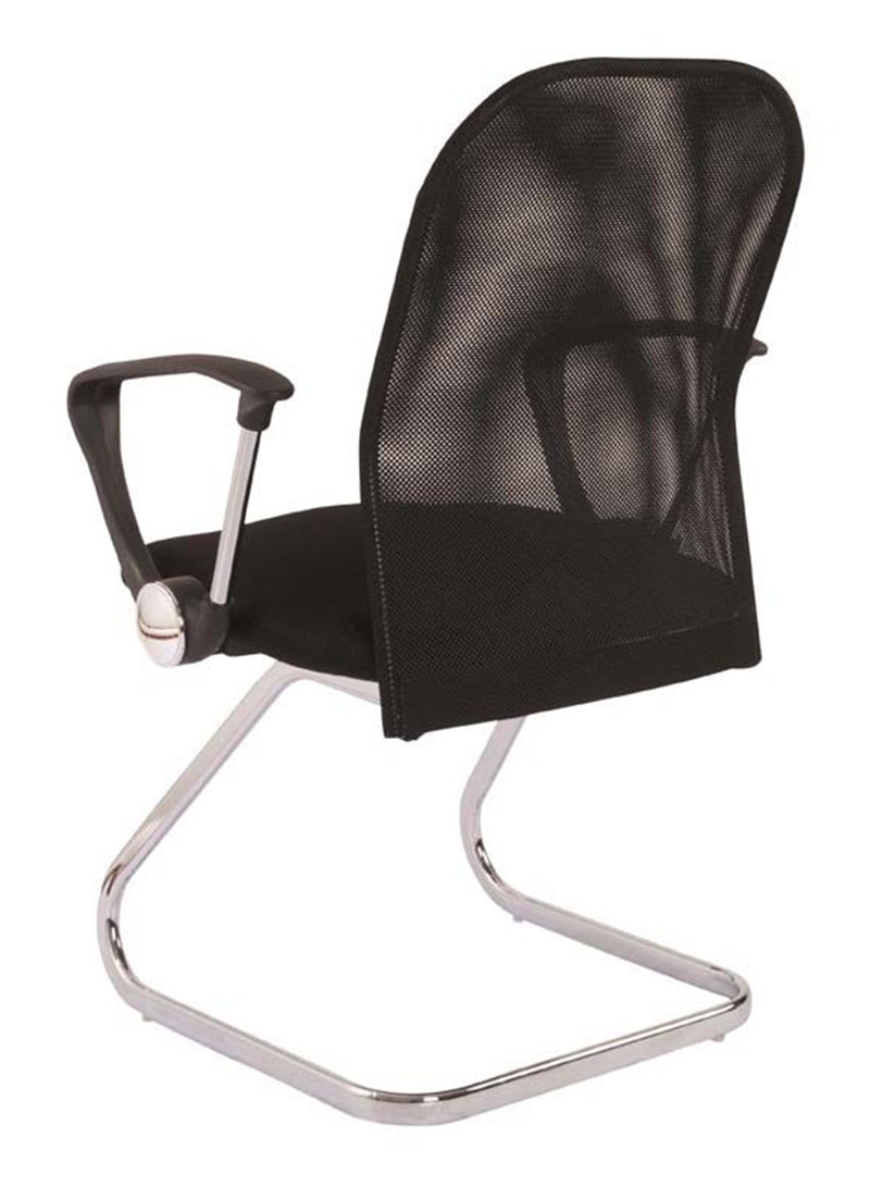Mahmayi Sarah M3A Visitors Chair Black Mesh - Image 2