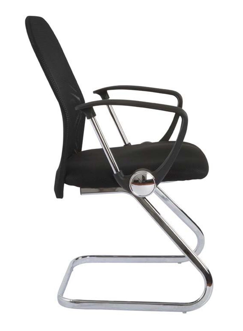 Mahmayi Sarah M3A Visitors Chair Black Mesh - Image 3