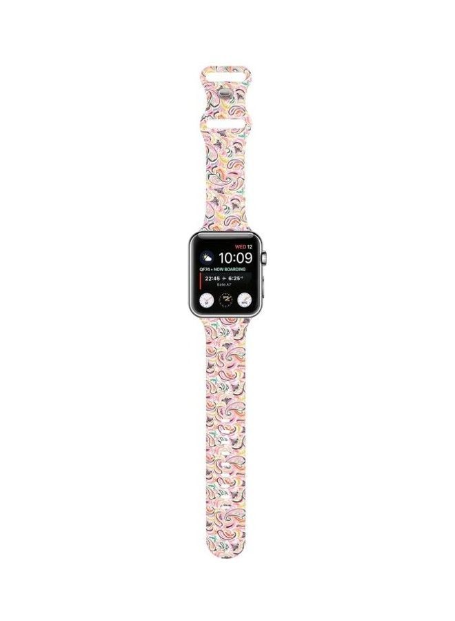 NIBEMINENT Ethnic Replacement Watchband for Apple Watch Series 1/2/3/4/5/6/7/SE 38/40/41mm Multicolour - Image 4