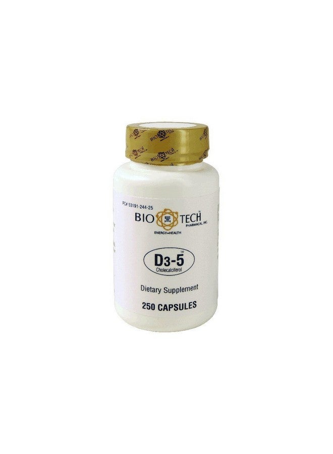 Bio-Tech Pharmacal Bio-Tech D3-5 5000 Iu 250 Caps - Image 1