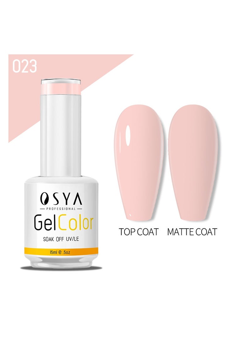 OSYA gel Nail Polish Collection Soak Off UV&LED CANNI OUTPUT Gel polish 15ml (023) - Image 1