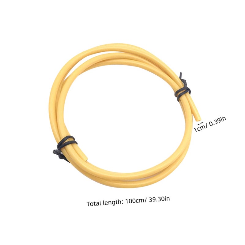 Gatuida Hot End Extrusion Quick Coupling Rotating PTFE Tube Connector for Printers Easy to Install Yellow Fitting for Bowden Extruders - Image 2