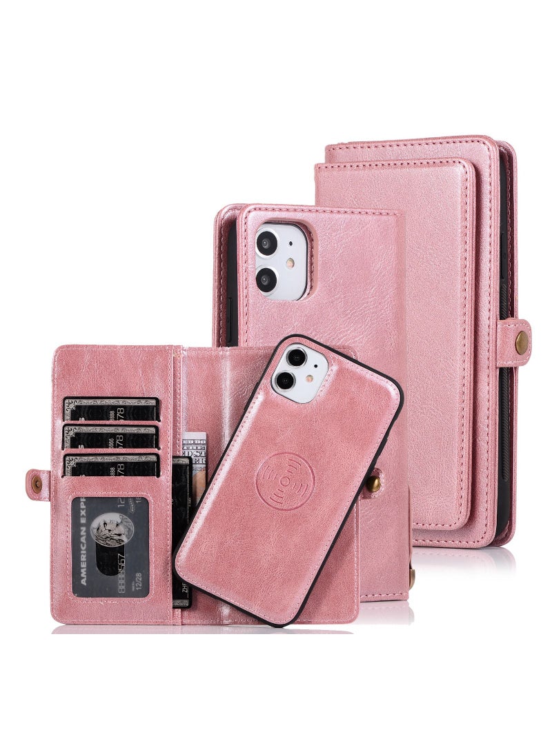 Loquat Suitable For iPhone Wallet-type Multi-function Mobile Phone Case  - Image 2