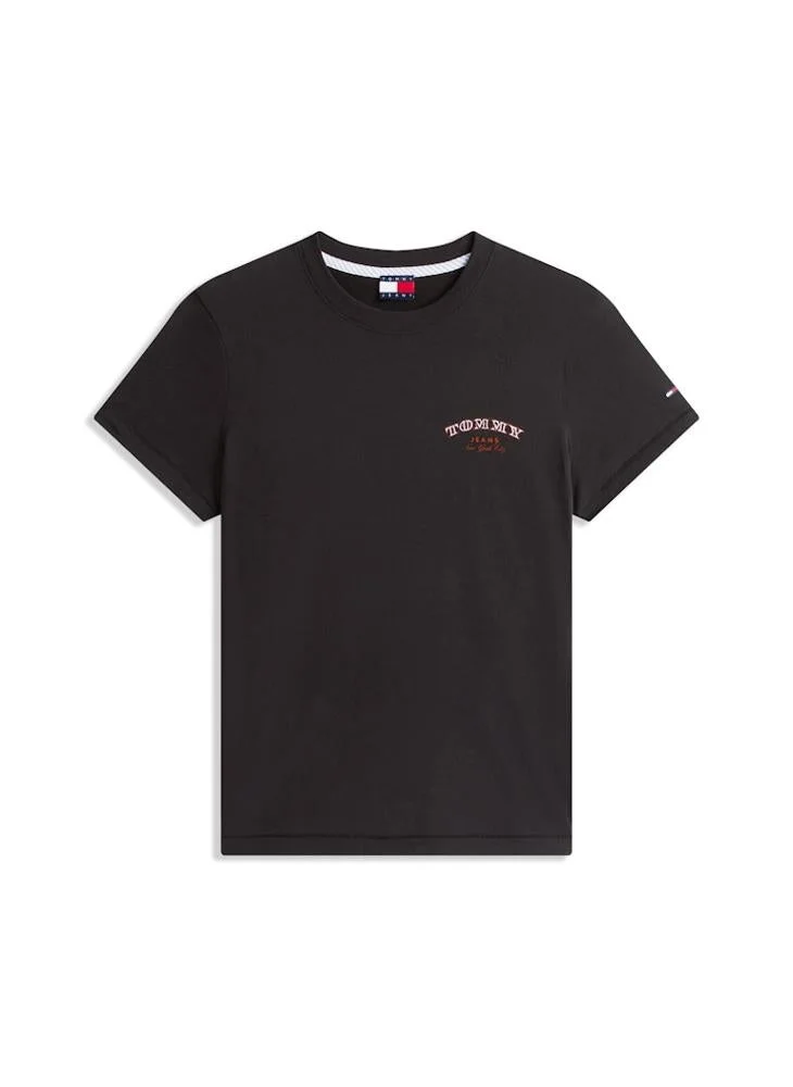 TOMMY JEANS Logo Crew Neck T-Shirt