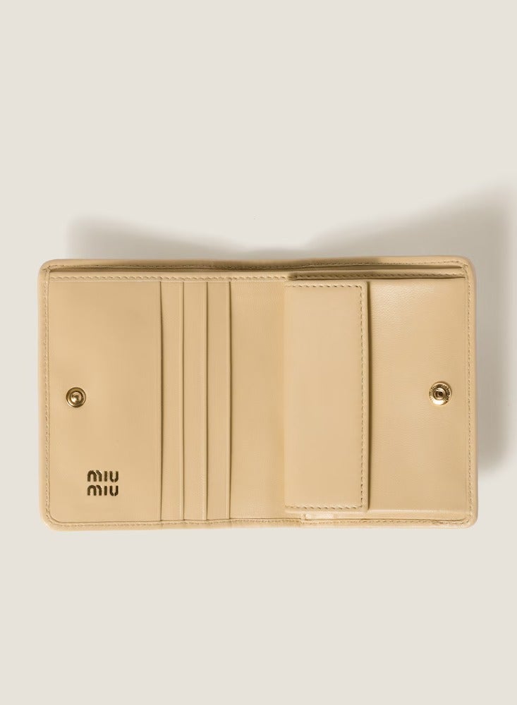 مياو مياو محفظة صغيرة من جلد النابا المطرز - Image 2