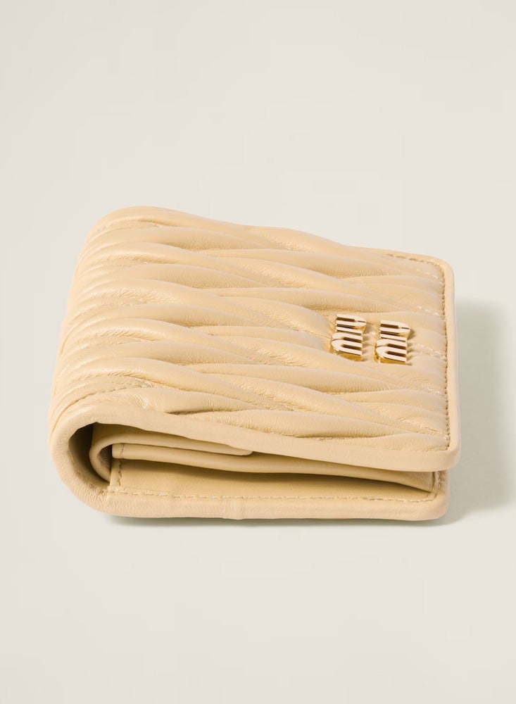 مياو مياو محفظة صغيرة من جلد النابا المطرز - Image 4