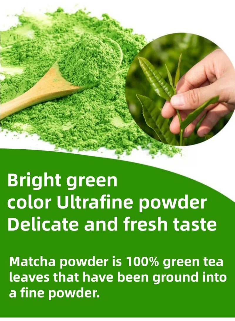 MATCHA (2pcs) Japanese Origin Matcha Powder 100g, Certified Organic for cooking and baking - Image 3