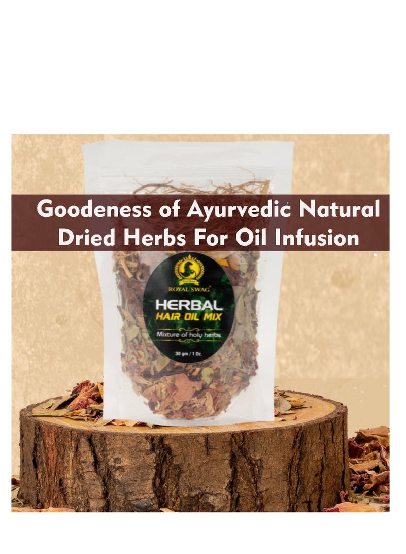 Royal Swag Ayurvedic Herbal Hair Oil - Image 2