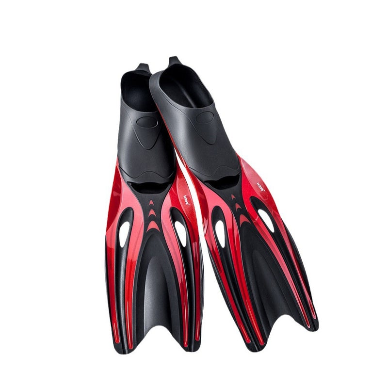 WAVE Professional Flexible TPR Diving Fins for Beginners, Snorkeling Set - Image 1