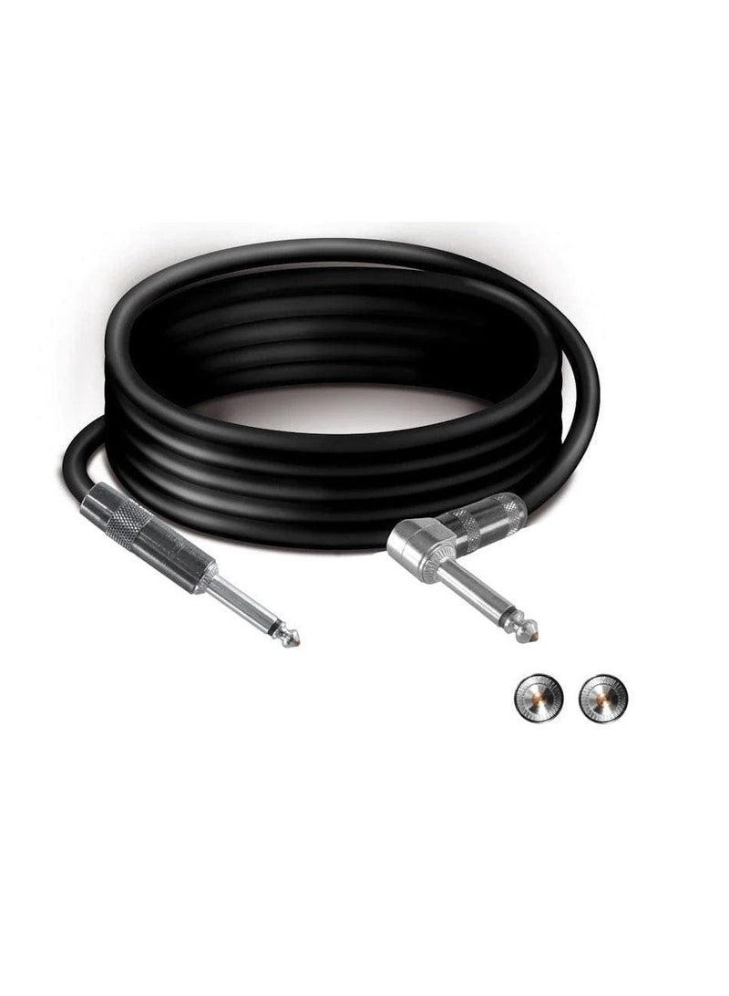 tasker TK113 Angled Mono Jack to Mono Jack - 3m - Image 1