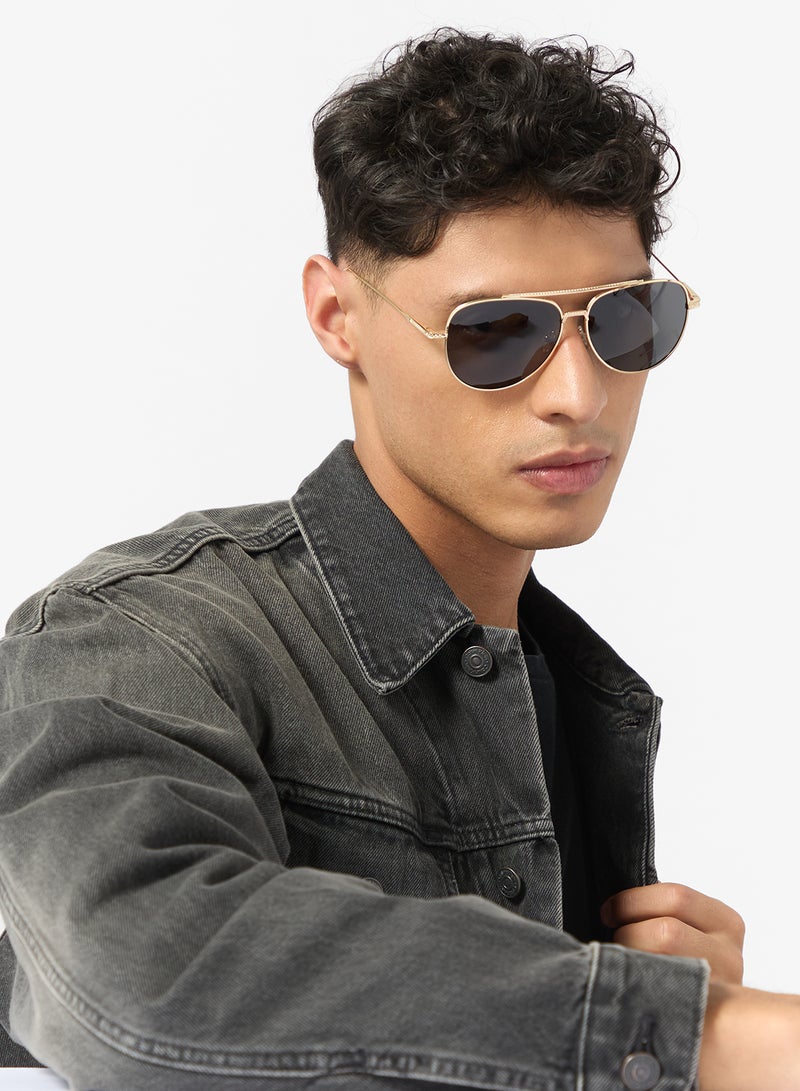 Robert Wood Polarized Lens Aviator Sunglasses - Image 5