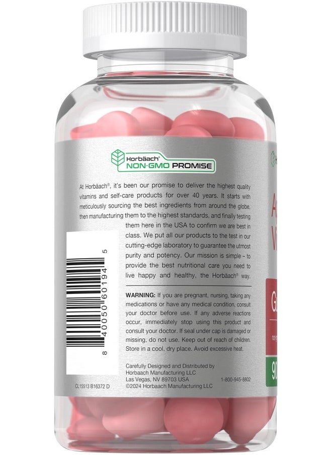 Horbaach Horbäach Vegan Apple Cider Vinegar Gummies | 90 Count | ACV Supplement | Apple Flavor | Non-GMO, Gluten Free Gummies for Adults  - Image 3