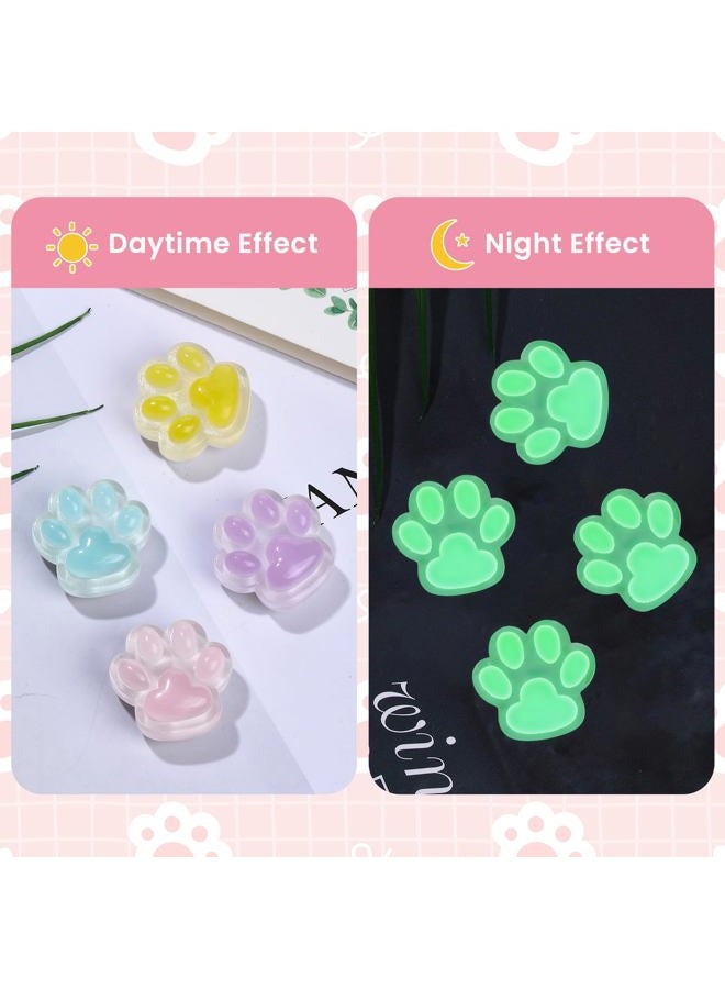TXIN 8 Pcs Diamond Painting Magnet Cover Minder, Paw Shape Diamond Picture Magnetic Holder Locator, Cross Stitch Diamond Painting Fixator with Case, Diamond Art Accessories Tools for Adults Art Craft - Image 4