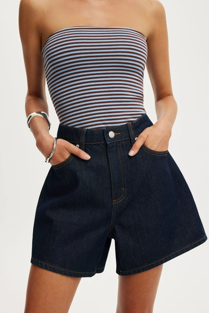 Cotton On  HIGH 90 s DENIM SHORT for Women | Best Price UAE