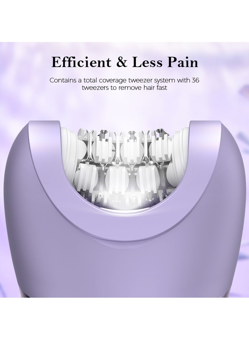 Electric Shaver for Women,Ladies Shaver,Lady Razor for Legs,Arm,Underarm,Bikini,USB Rechargeable Razor Wet&Dry Cordless for Woman - Image 2