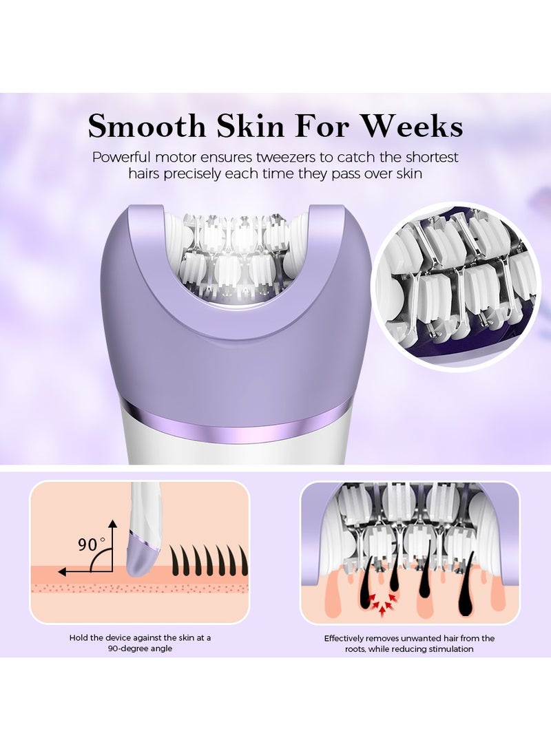 Electric Shaver for Women,Ladies Shaver,Lady Razor for Legs,Arm,Underarm,Bikini,USB Rechargeable Razor Wet&Dry Cordless for Woman - Image 3