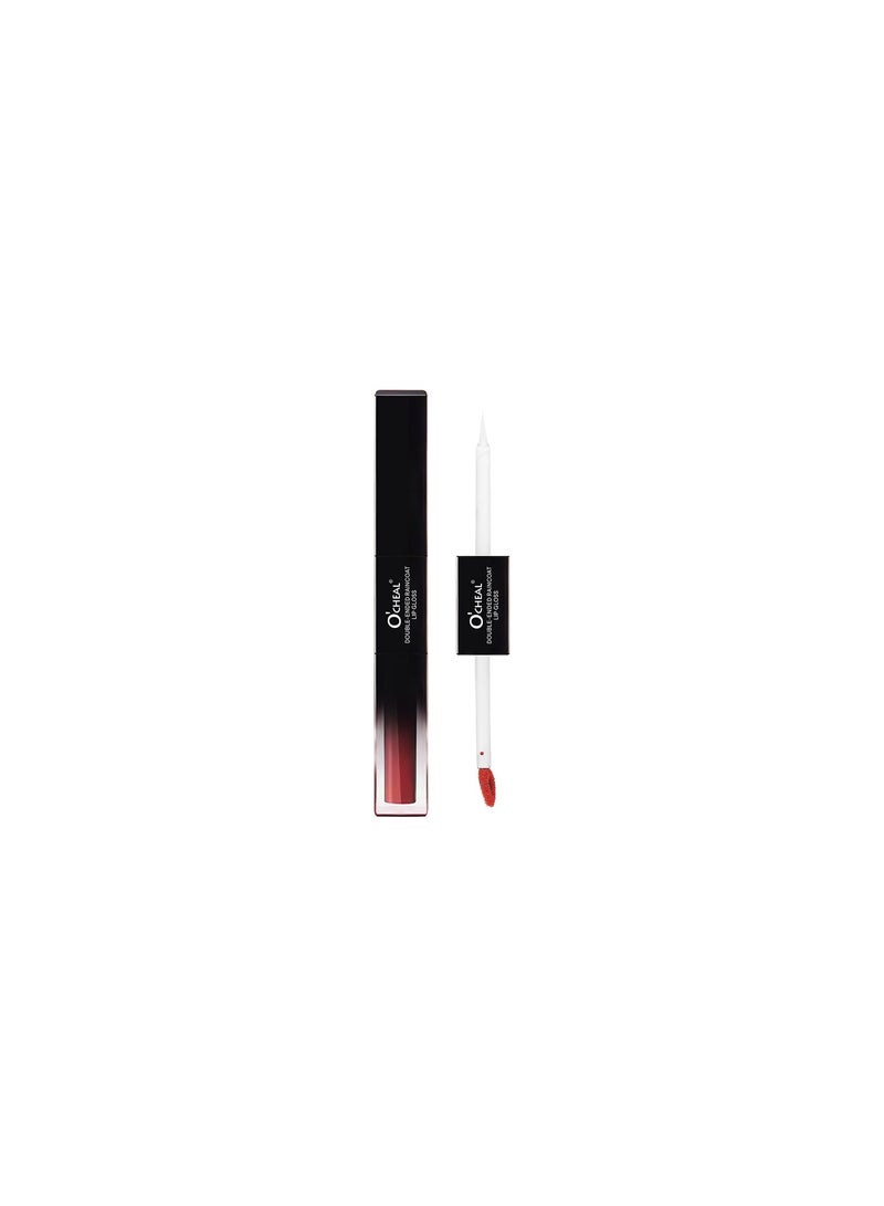 Me Now Dual Ended Longwearing Matte Liquid Lipgloss 03 Heartless Purple - Image 2