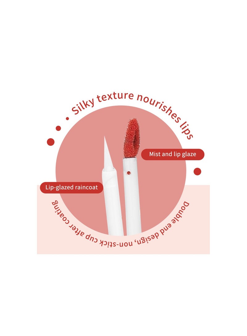 Me Now Dual Ended Longwearing Matte Liquid Lipgloss 03 Heartless Purple - Image 5