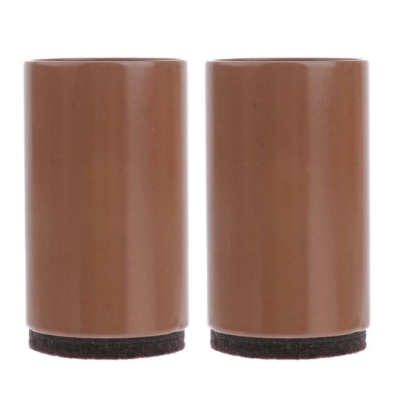 Furniture Leg Pads, Durable Carbon Steel with Felt Base, Anti-Slip and Scratch-Free - Image 1