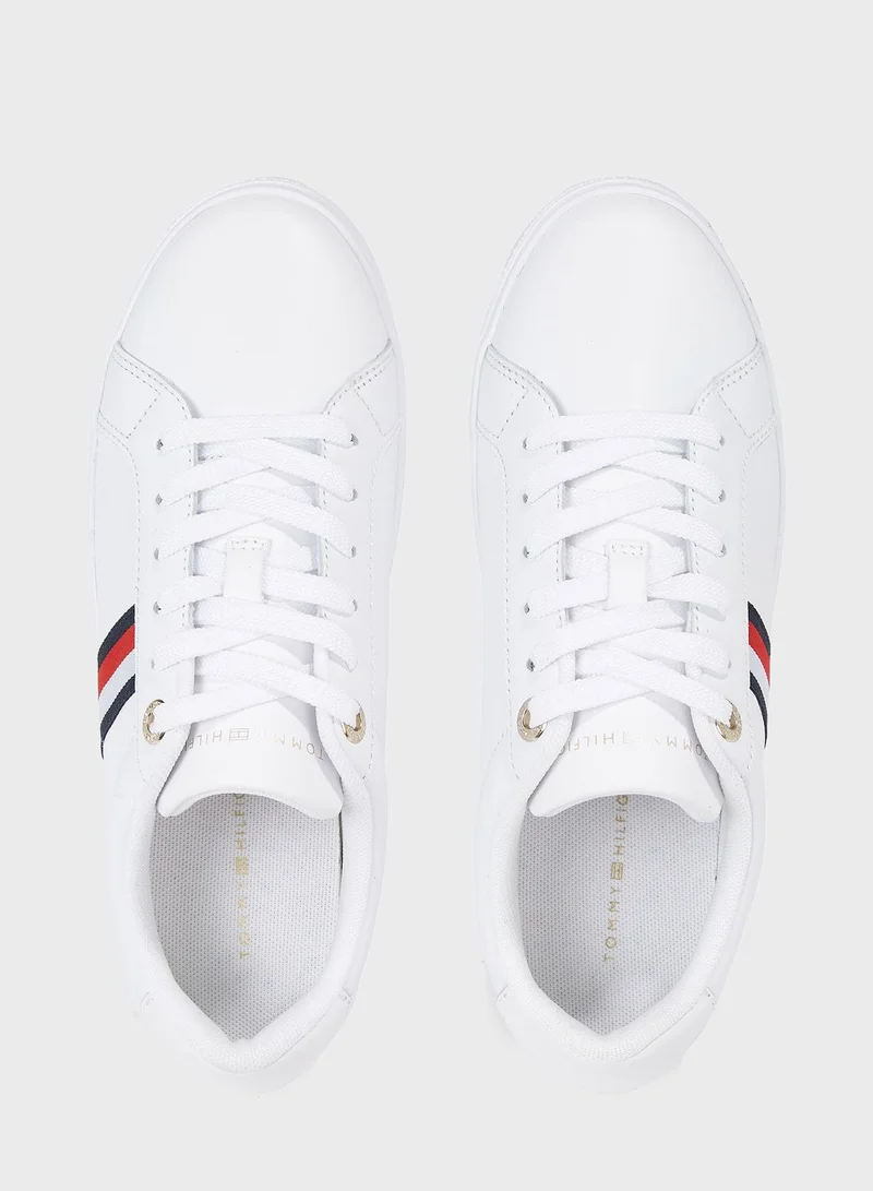 TOMMY HILFIGER Essential Logo Detailed Sneakers