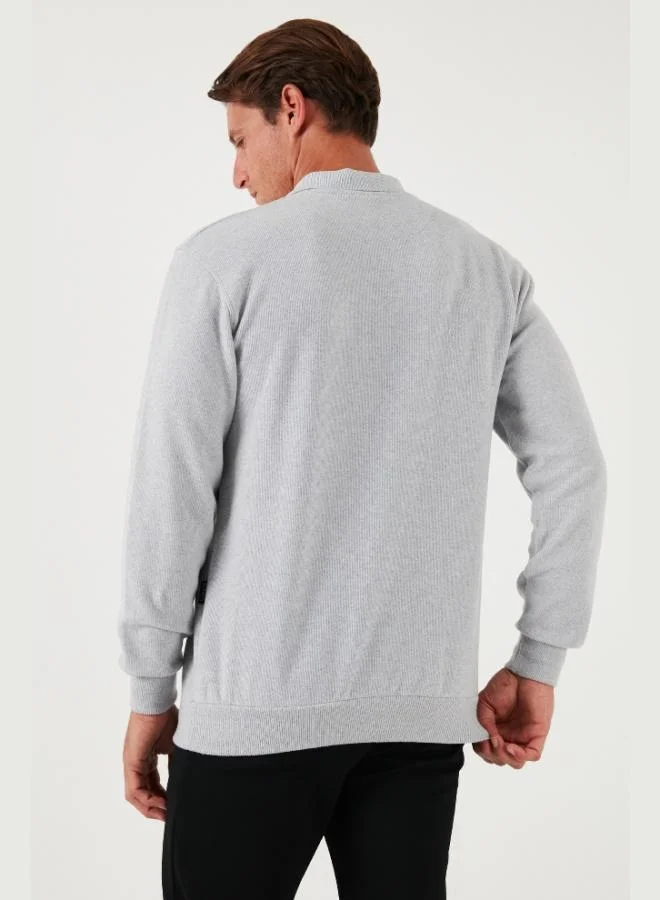 Buratti  Buratti Cotton Blend Regular Fit Polo Collar Sweater Men's POLO COLLAR SWEATER 456223 for Men | Best Price UAE