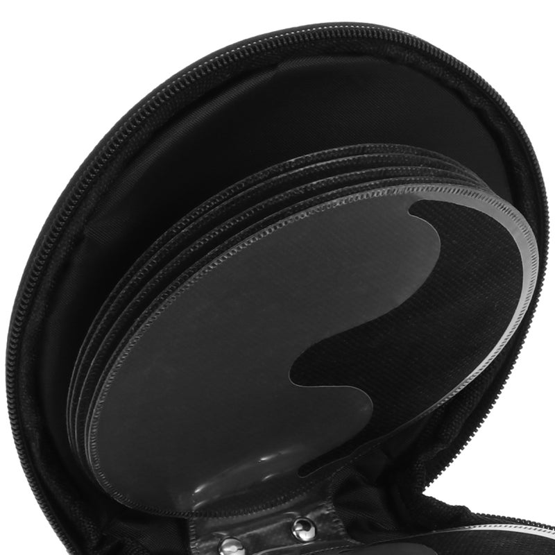 20 Capacity CD Discs Storage Bag Portable Zipper CD Storage Case Holder Disc Bag - Image 3