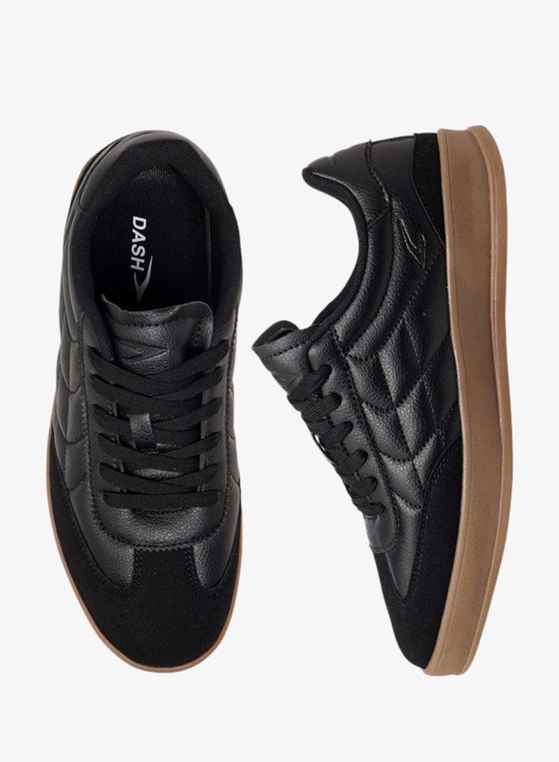 داش سنيكرز نسائي بألواح وإغلاق برباط - Image 3