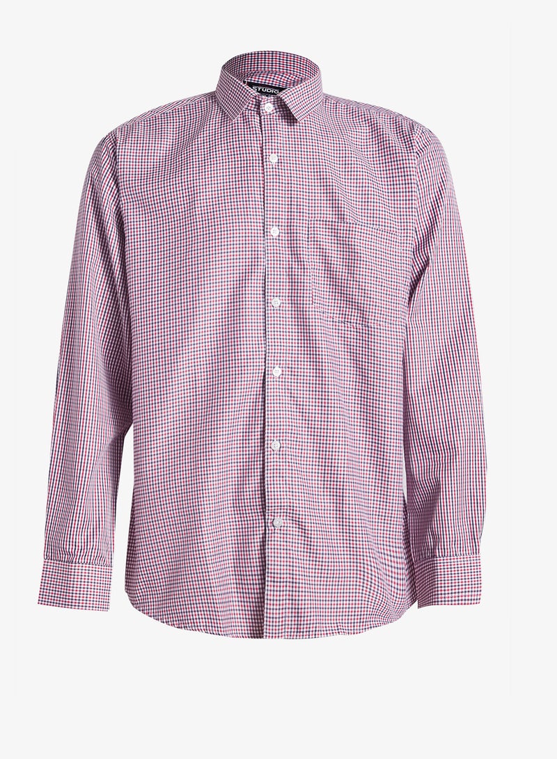 روبرت وود قميص شبه رسمي متعدد النقوش - Image 1