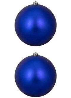 Christmas Decorative Ball Set 2 Pieces Blue