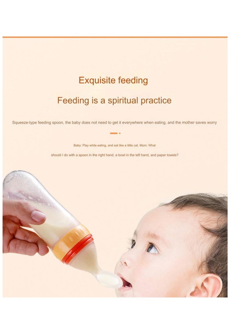 Baby Spoons 2Pcs, DDMA Baby Food Dispensing Spoon,Baby Food Feeder,Baby Food Dispensing Spoon  for Infant Dispensing and Feeding - Image 2