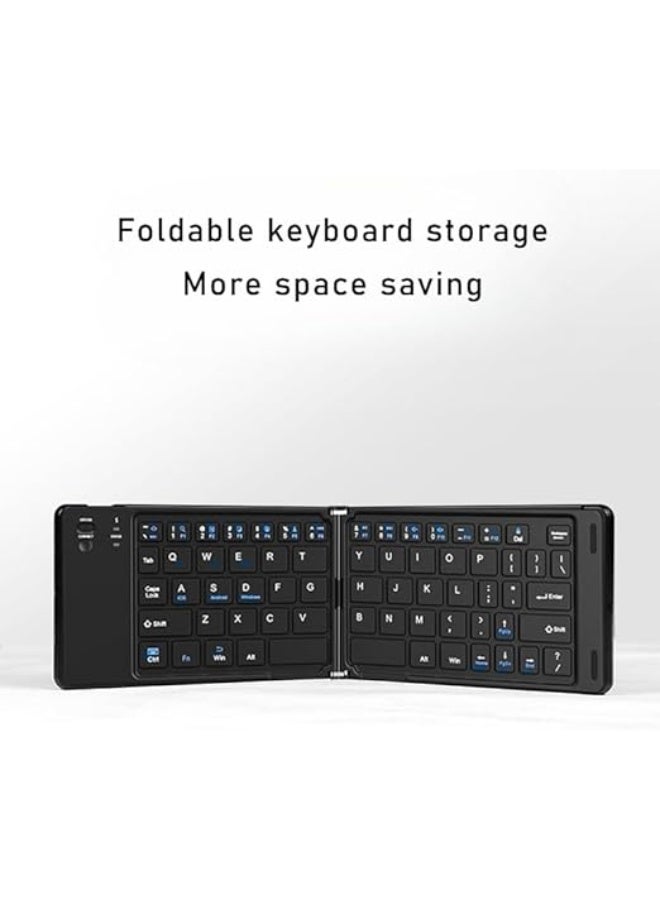 Wireless Keyboard Compatible with Huawei Mate XT with Adjustable Folding Stand Cover Bluetooth Keyboard with Handwriting Pen and Pen Holder for Mate XT - Image 4