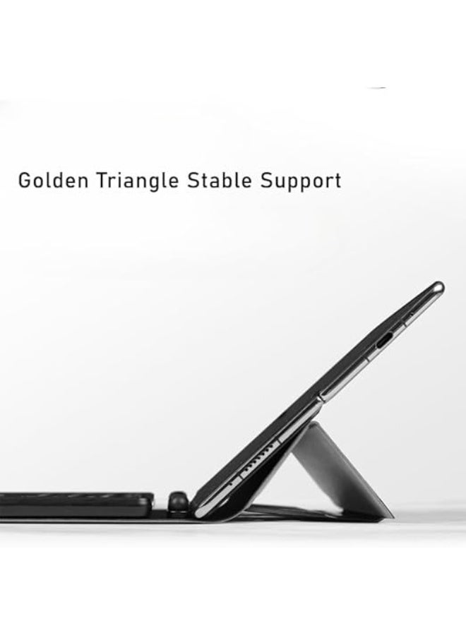 Wireless Keyboard Compatible with Huawei Mate XT with Adjustable Folding Stand Cover Bluetooth Keyboard with Handwriting Pen and Pen Holder for Mate XT - Image 3