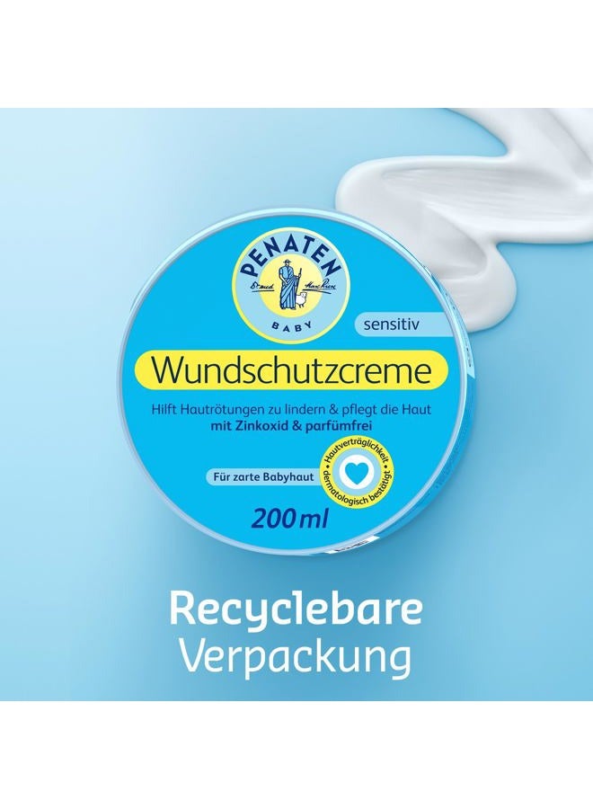PENATEN Wound Protection Cream, Soothing Baby Wound Protection Cream with Zinc Oxide for Protection in The Diaper Area 200 ml / 6.76 Oz - Image 5